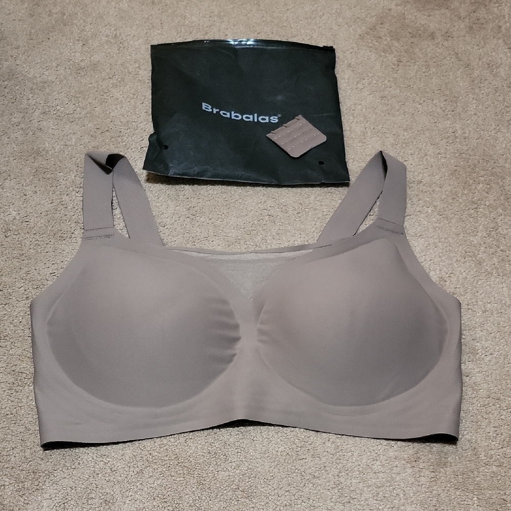 Women's Gray Seamless Bra